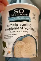 Mängden socker i Simply Vanilla Non-Dairy Frozen Dessert