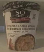 Mängden socker i Cinnamon Cookie Dough Non-Dairy Frozen Dessert