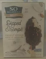 Mängden socker i Dipped coconut almond