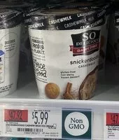 Mängden socker i Snickerdoodle cashewmilk non-dairy frozen dessert