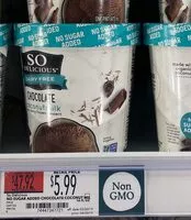 Mängden socker i Chocolate coconutmilk non-dairy frozen dessert, chocolate coconutmilk