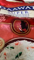 Mängden socker i daawat super basmati rice