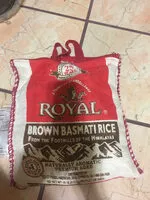 Mängden socker i Brown Basmati Rice