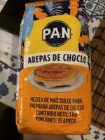 Mängden socker i mezcla de maíz dulce para preparar arepas de choclo