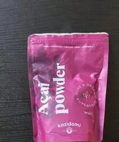 Mängden socker i Acai powder