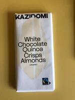 Mängden socker i White chocolate quinoa crisps almonds