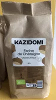 Mängden socker i Farine Châtaigne Bio