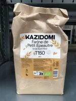 Mängden socker i Farine de Petit Épeautre T150