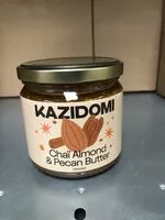 Mängden socker i Chai almond & pécan butter