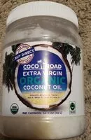 Mängden socker i Organic coconut oil
