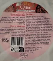 Mängden socker i Petit salé aux lentilles