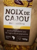 Mängden socker i Noix de cajou curry