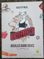 Mängden socker i Nouilles aigre-douce