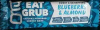 Mängden socker i Blueberry & Almond Cricket Powered Energy Bar