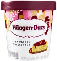 Mängden socker i Sorvete Cheesecake De Morango Häagen Dazs Pote 473ml