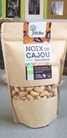 Mängden socker i Noix de cajou