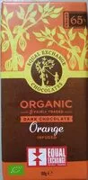 Mängden socker i Organic dark chocolate orange infused