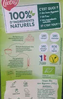 Mängden socker i Mouliné de Légumes Bio