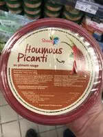 Mängden socker i Houmous picanti au piment rouge