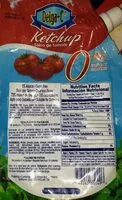 Mängden socker i Ketchup 0%
