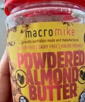 Mängden socker i Powdered Almond Butter
