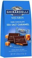 Mängden socker i Dark and caramel sea salt chocolate squares