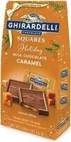 Mängden socker i Milk chocolate caramel squares
