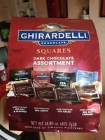 Mängden socker i Dark chocolate asortmenr