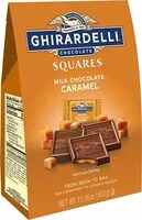 Mängden socker i Milk and caramel squares xl