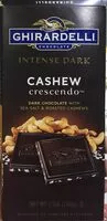 Mängden socker i Dark chocolate with sea salt & roasted cashews