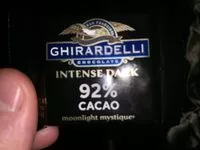 Mängden socker i Intense dark 92% moonlight mystique