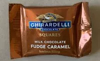 Mängden socker i Squares - Milk Chocolate Fudge Caramel