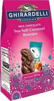 Mängden socker i Milk chocolate sea salt caramel bunnies