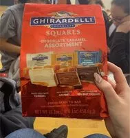 Mängden socker i ghirardelli chocolate squares caramel assortment