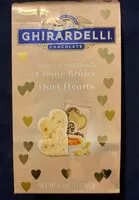 Mängden socker i Crème Brûlée Duet Hearts