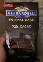 Mängden socker i Ghiradelli 72%