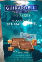 Mängden socker i Milk Chocolate Sea Salt Caramel Squares