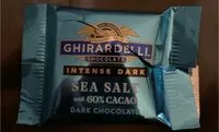 Mängden socker i Intense dark sea salt 60%