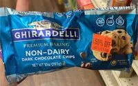 Mängden socker i Ghirardelli non dairy chocolate chips