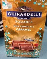 Mängden socker i Caramel milk chocolate squares