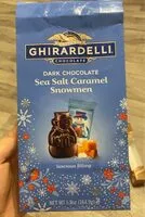 Mängden socker i Dark chocolate sea salt caramel snowmen