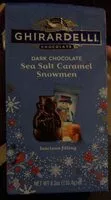 Mängden socker i Dark Chocolate Sea Salt Caramel Snowmen