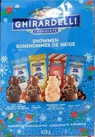 Mängden socker i Snowmen assorted chocolates