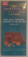 Mängden socker i Sea Salt Caramel Milk Chocolate Squares
