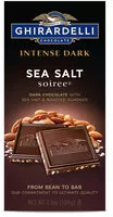 Mängden socker i Sea salt almond intense dark chocolate