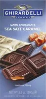 Mängden socker i Dark chocolate & sea salt caramel bar