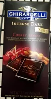 Mängden socker i Cherry tango intense dark chocolate with bits of cherry & almonds, cherry tango