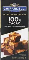 Mängden socker i Cacao unsweetened chocolate premium baking bar