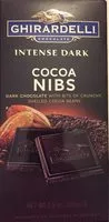 Mängden socker i Intense dark chocolate cocoa nibs