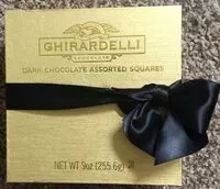 Mängden socker i Dark chocolate assorted squares